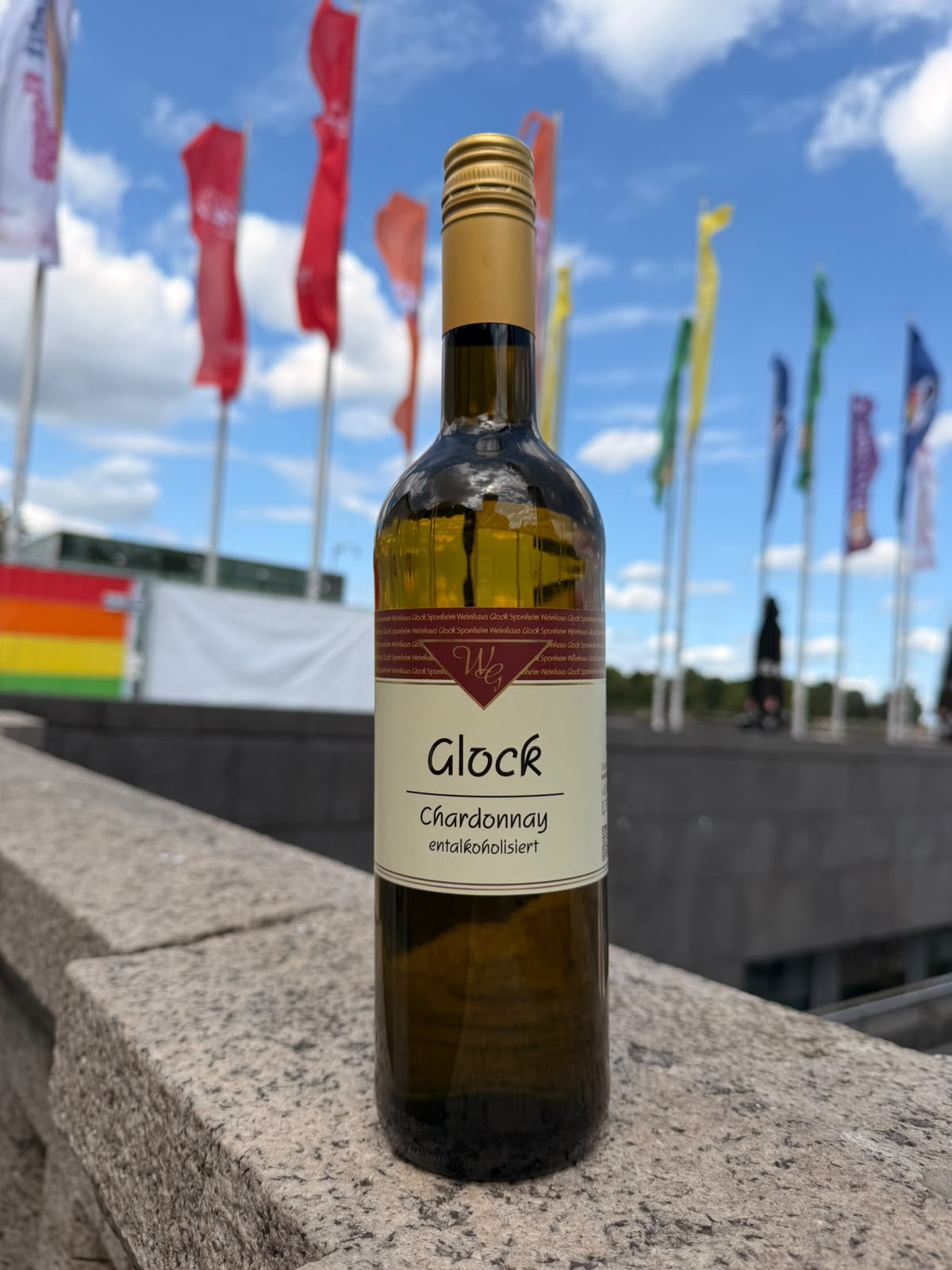 Entalkoholisierter Wein weiß